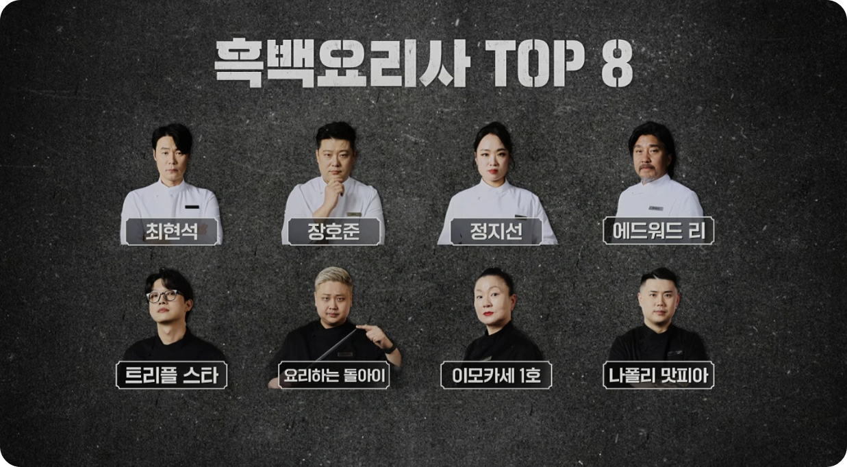 흑백요리사 식당 예약 방법
4