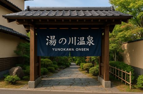 시니어부부 효능 좋은 일본온천 유노카와 온천