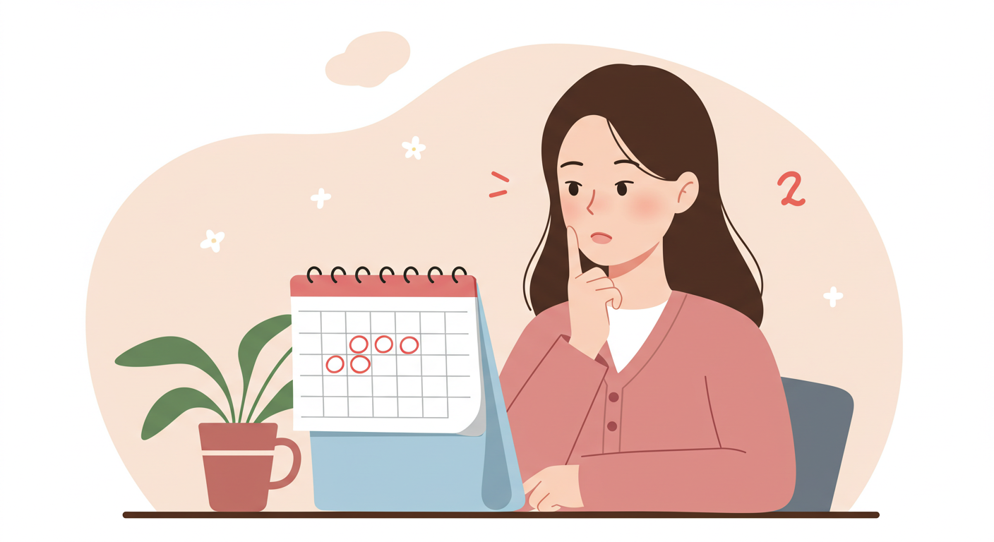 희발월경의 정의와 기준