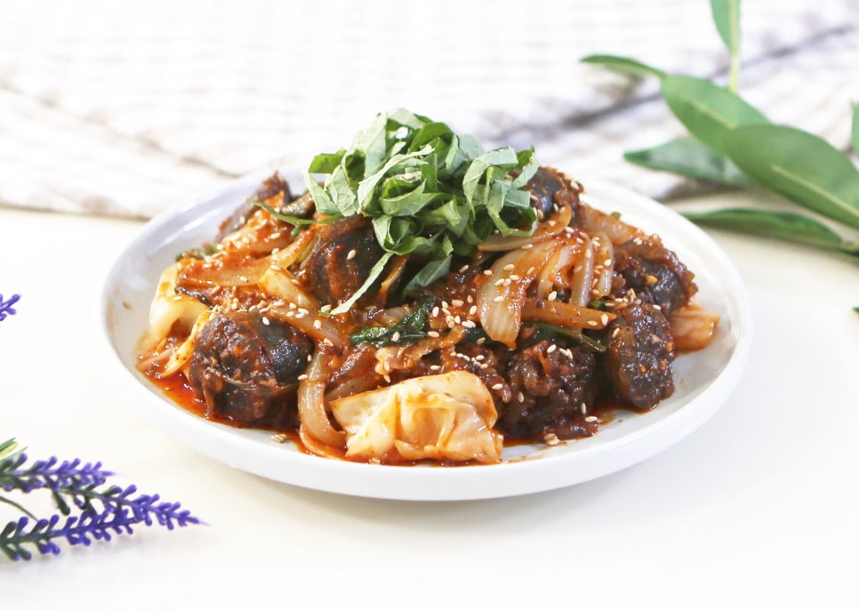 순대볶음