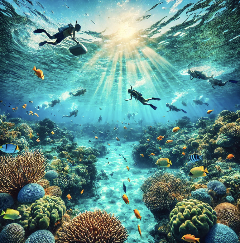 오키나와 필수 액티비티
스노쿨링, 다이빙, 돌고래 체험