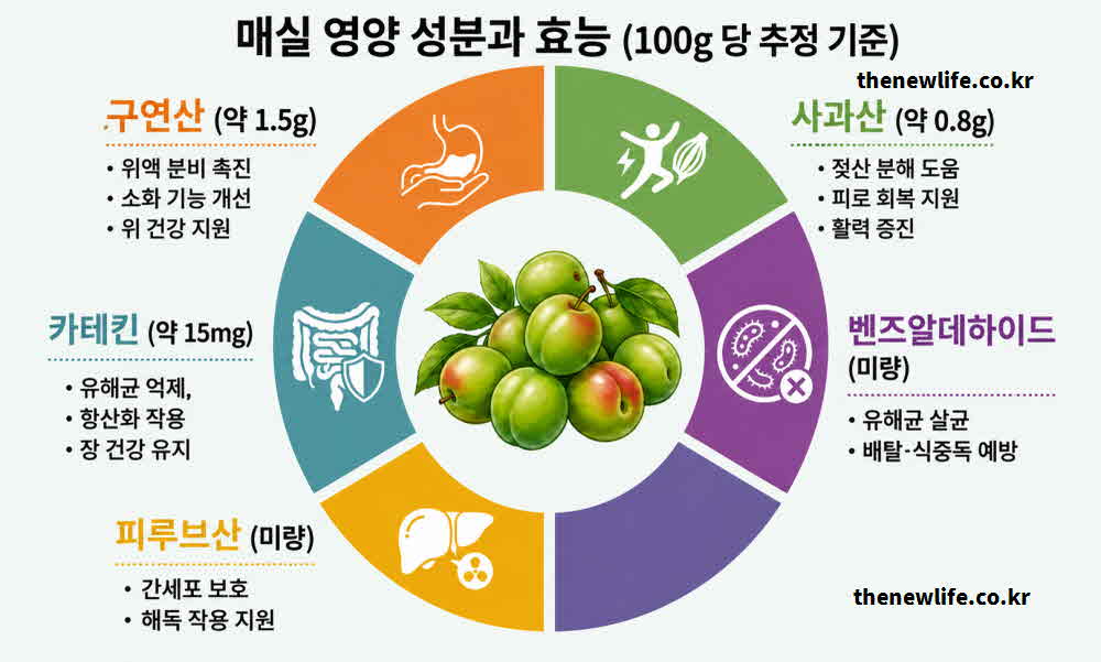 매실 효능 영양성분