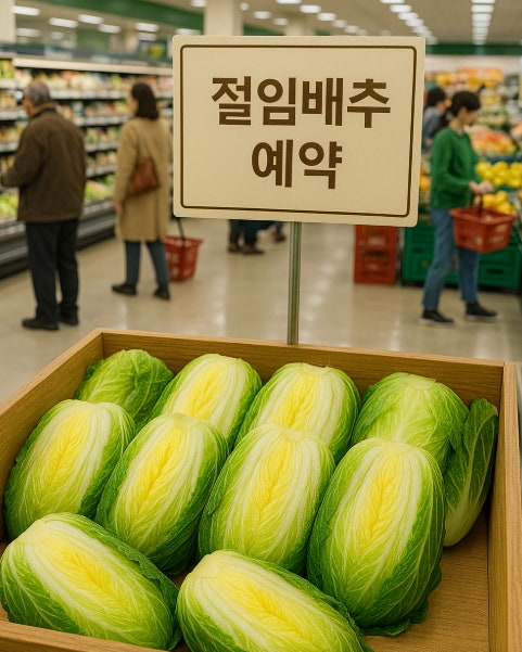 롯데마트 절임배추 예약하기
