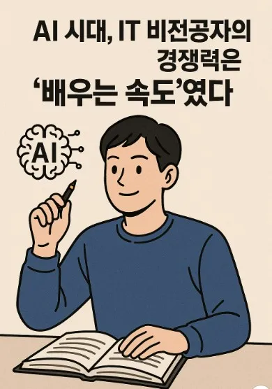AI 시대, IT 비전공자의 경쟁력은 ‘배우는 속도’였다
