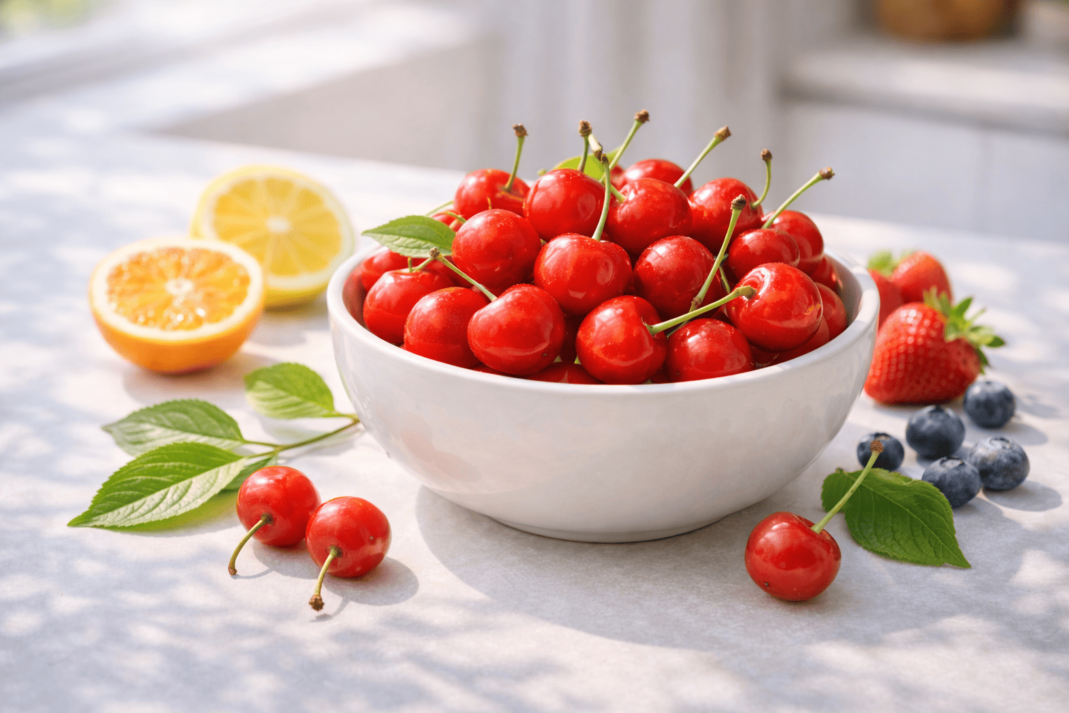 제철 앵두 완전정복 (영양성분, 효능, 섭취법)