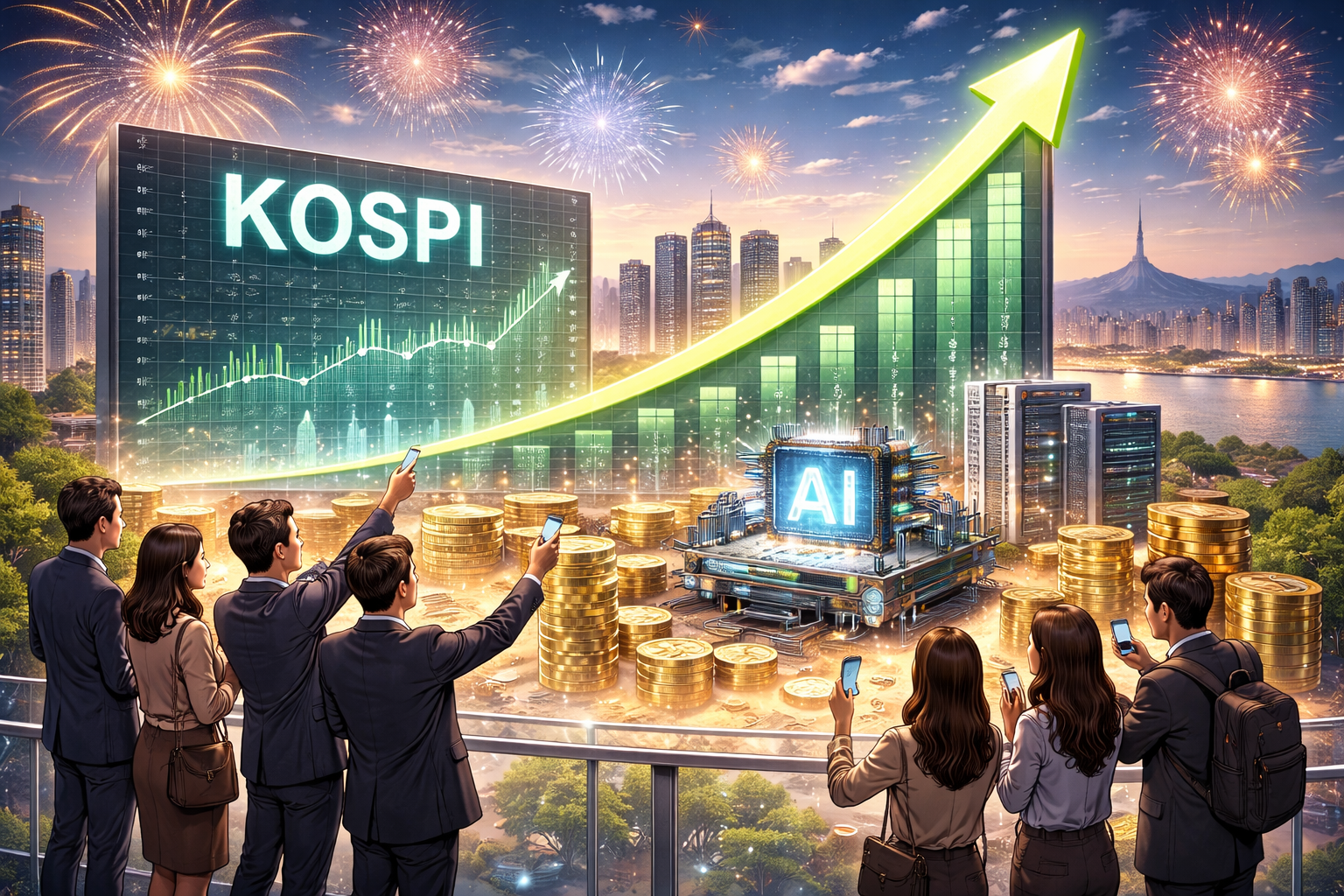 AI 인프라 투자와 밸류업이 여는 코스피 7300 시대 &ndash; 설 이후 증시, 추세 상승은 계속될까