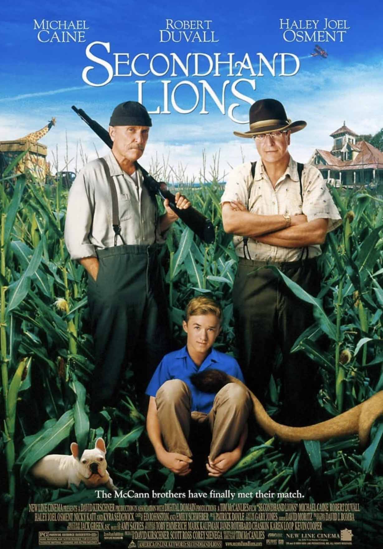 컨핸드 라이온스 (Secondhand Lions) 영화 홍보포스터