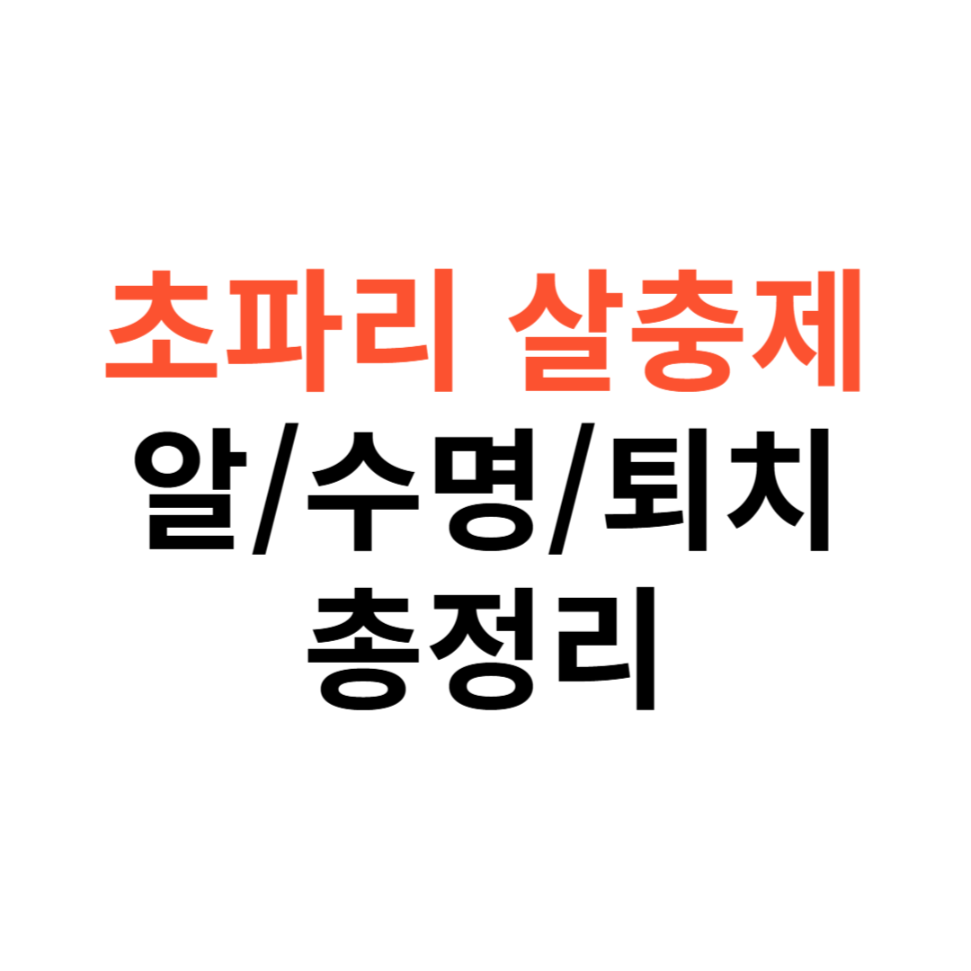 초파리 살충제