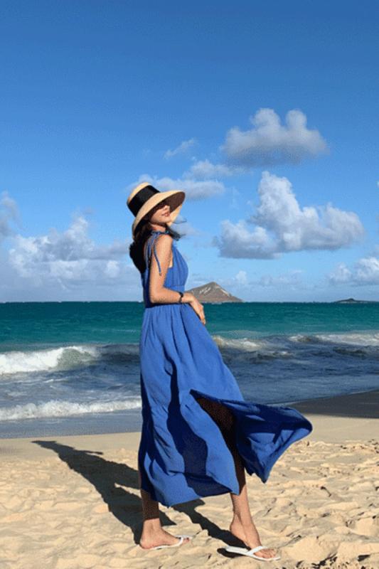 발리비키 자체제작 메리 여신 롱원피스