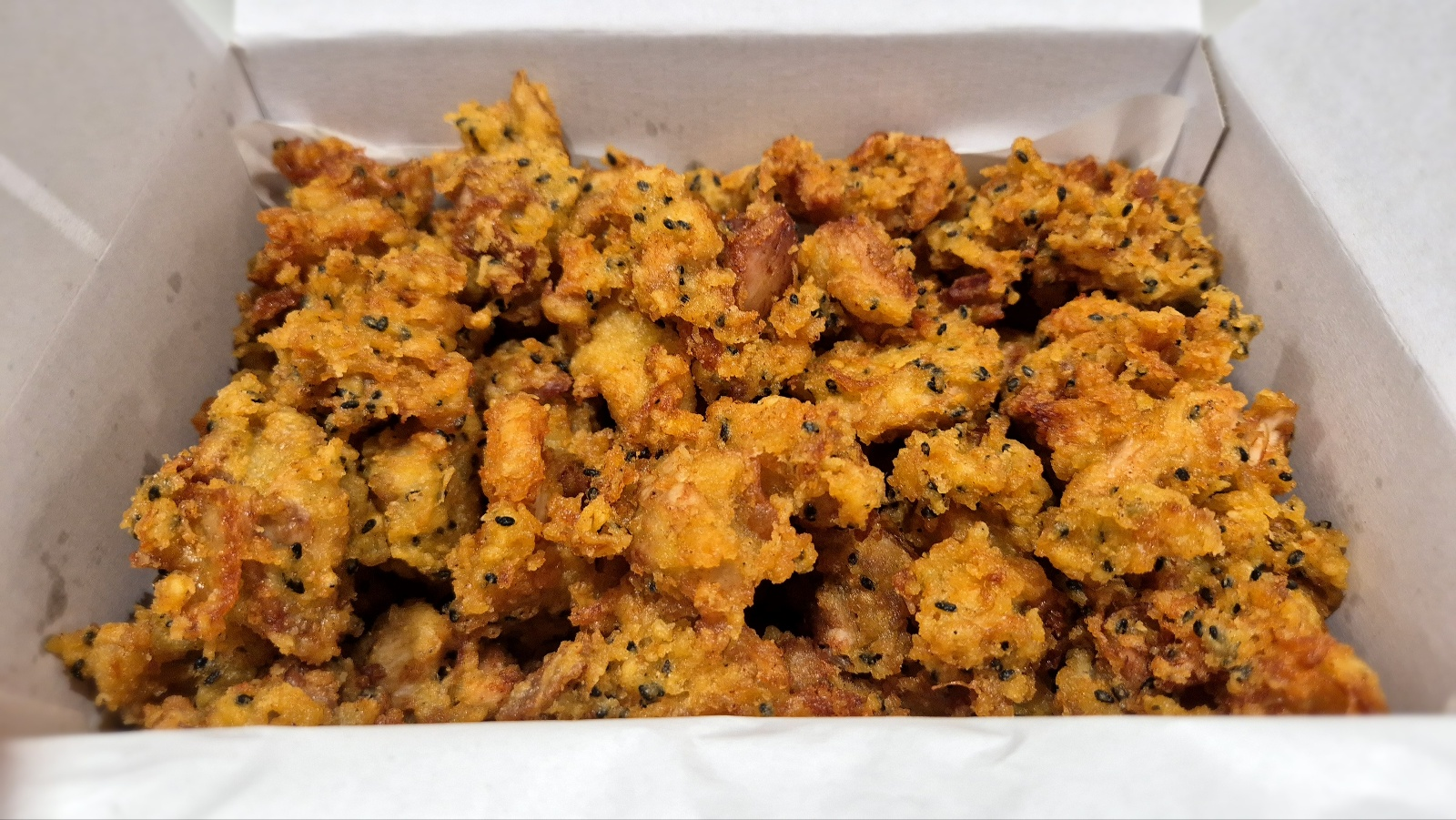 군산 중동통닭 바삭한 순살 깨통닭