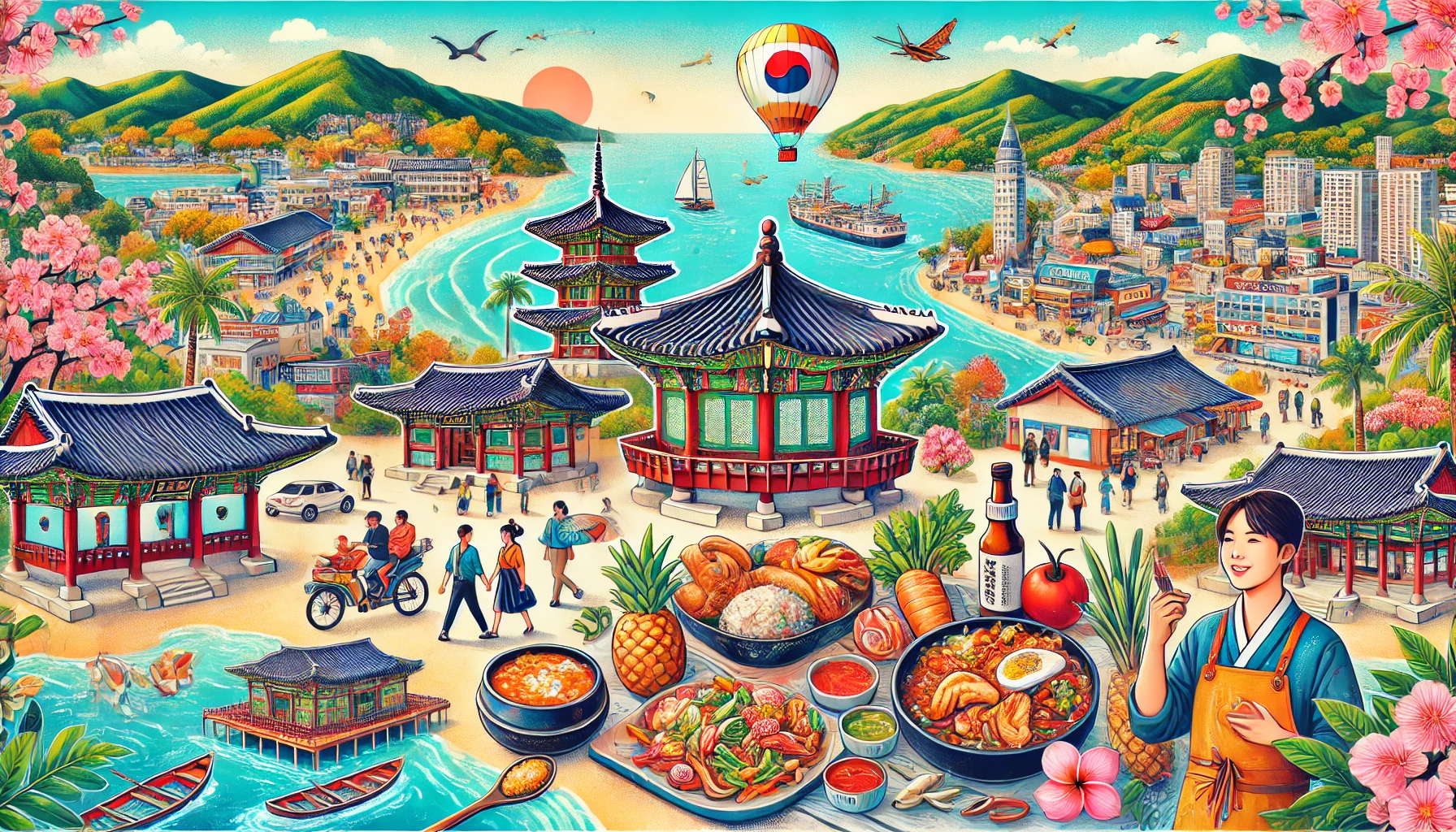 경상도 추천 여행지 - 필수 명소와 활동, 맛집까지!