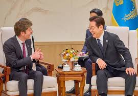 한국 대통령과 샘 알트먼