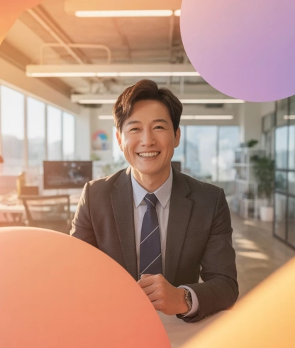 네이버 비즈니스와 협업하는 사람 예시 이미지