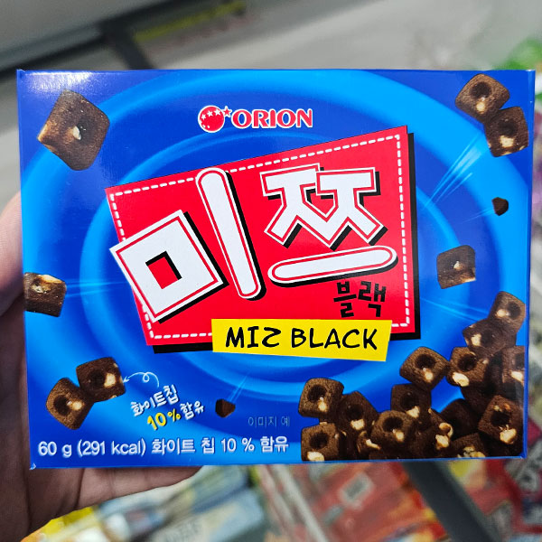 오리온 미쯔 블랙 칼로리
