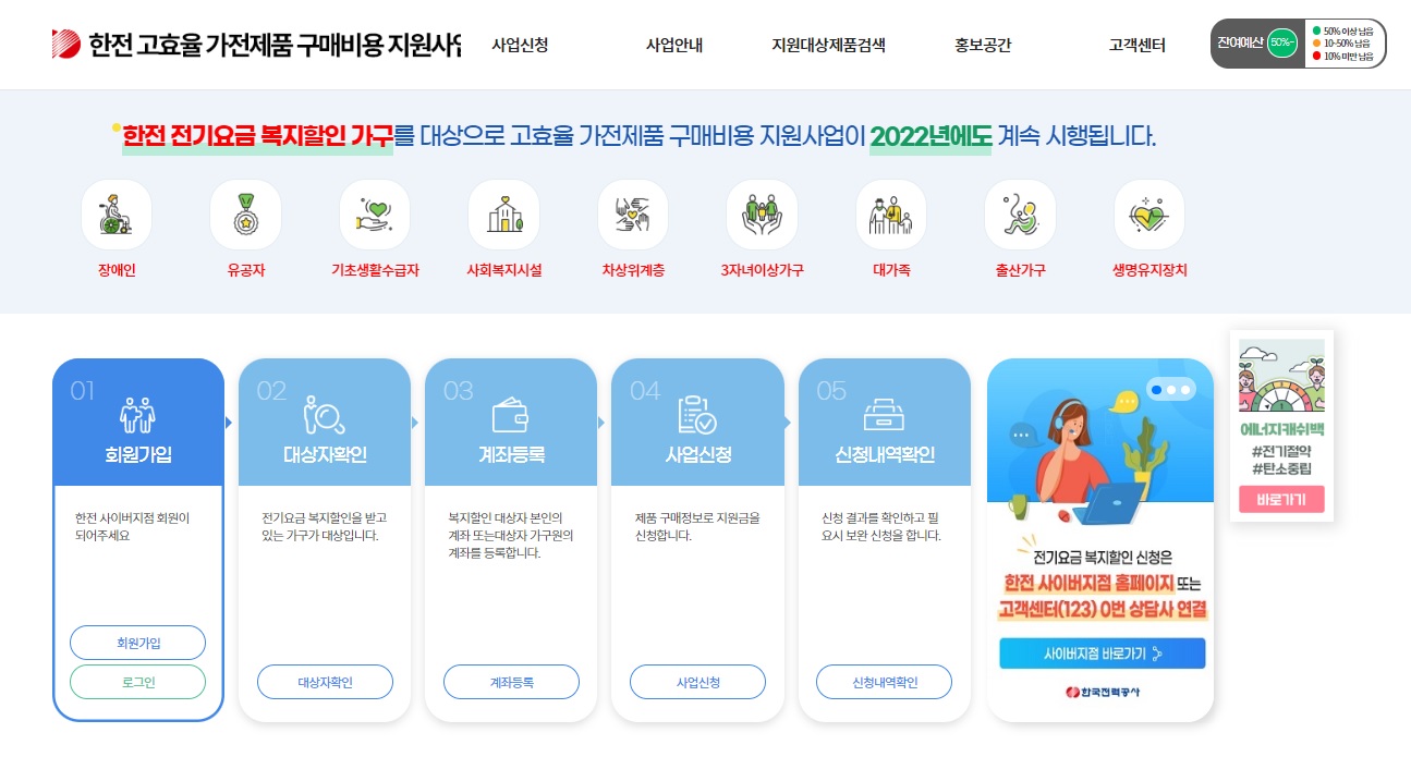 가전구매지원사업