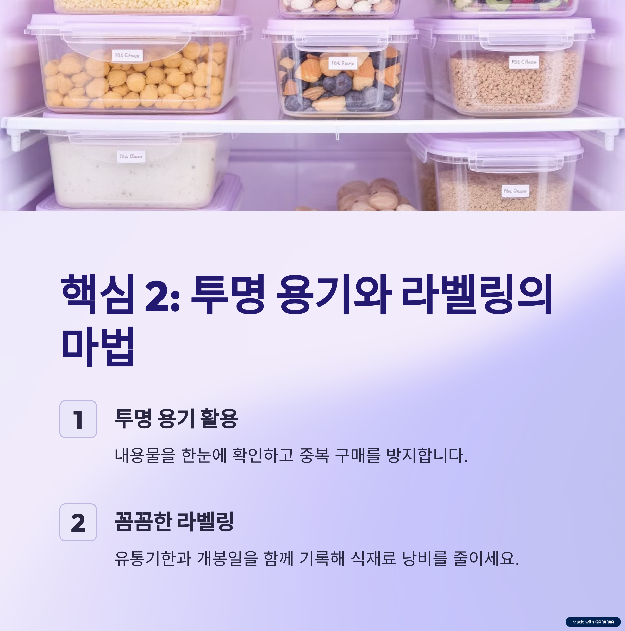 냉장고 정리, 이것만 알면 반은 성공! 전문가가 알려주는 실전 노하우