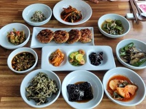 나물밥떡갈비