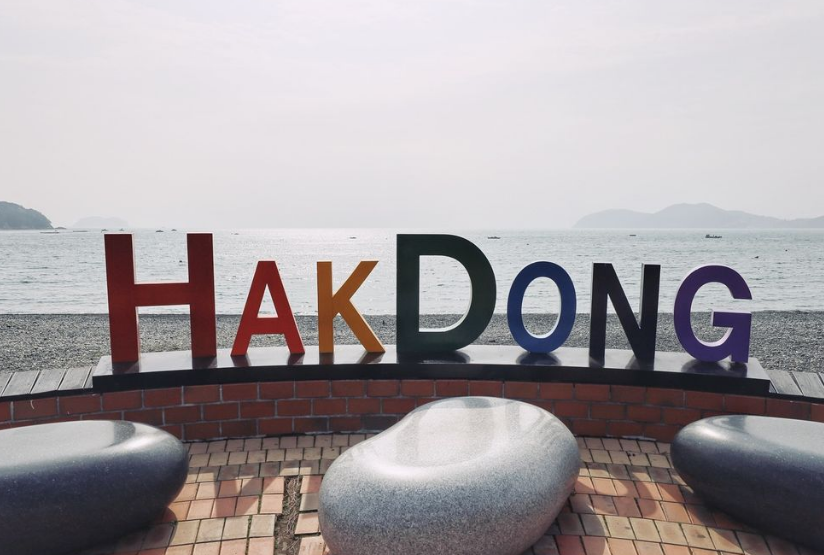 거제 학동 몽돌해변1