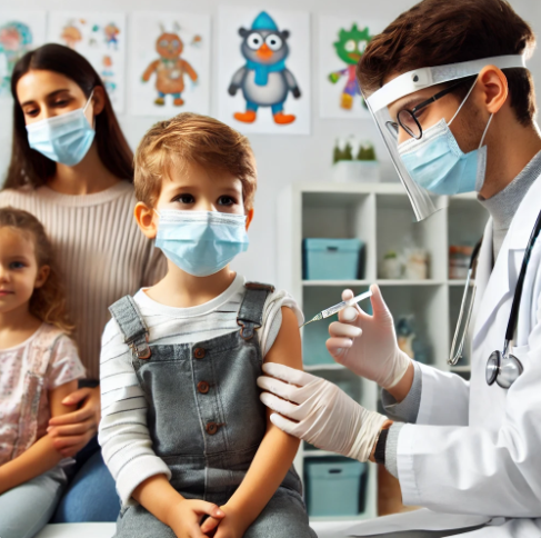 어린이 감기 예방 주사 맞는 시기, 이상 반응, 주의 사항