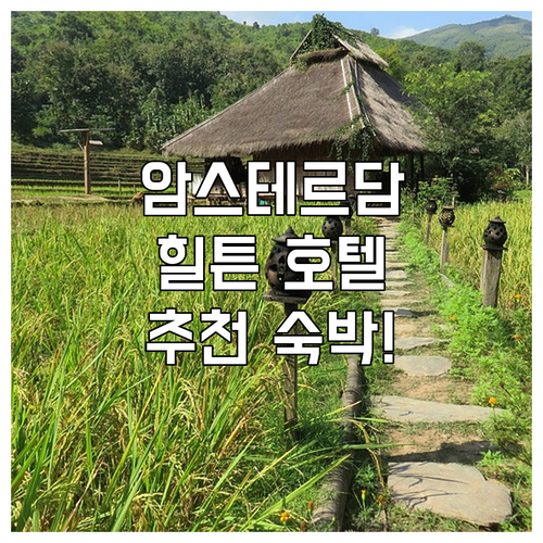 암스테르담 힐튼 호텔 추천! 특별한 ..