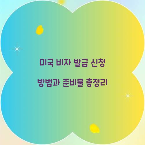 미국 비자 발급