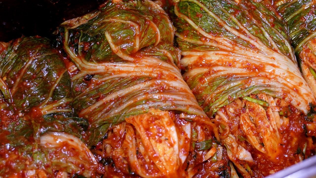 김장 20kg 양념 비율 백종원 황금레시피