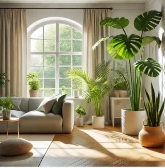 플랜테리어 거실 식물배치 물주기 습도관리 초보 인테리어 팁_2