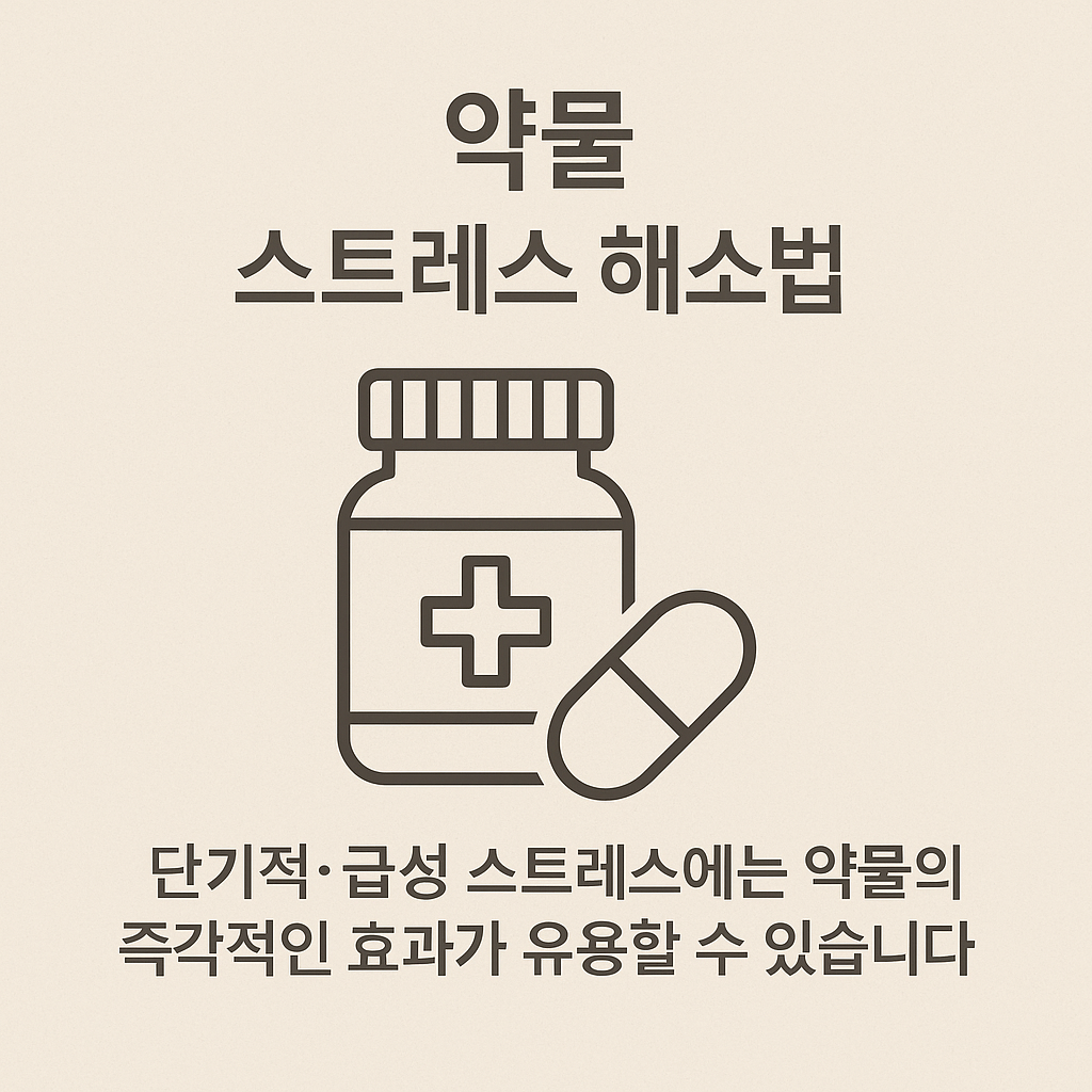 약물 스트레스 해소법