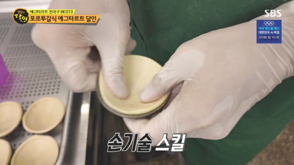 생활의 달인 에그타르트