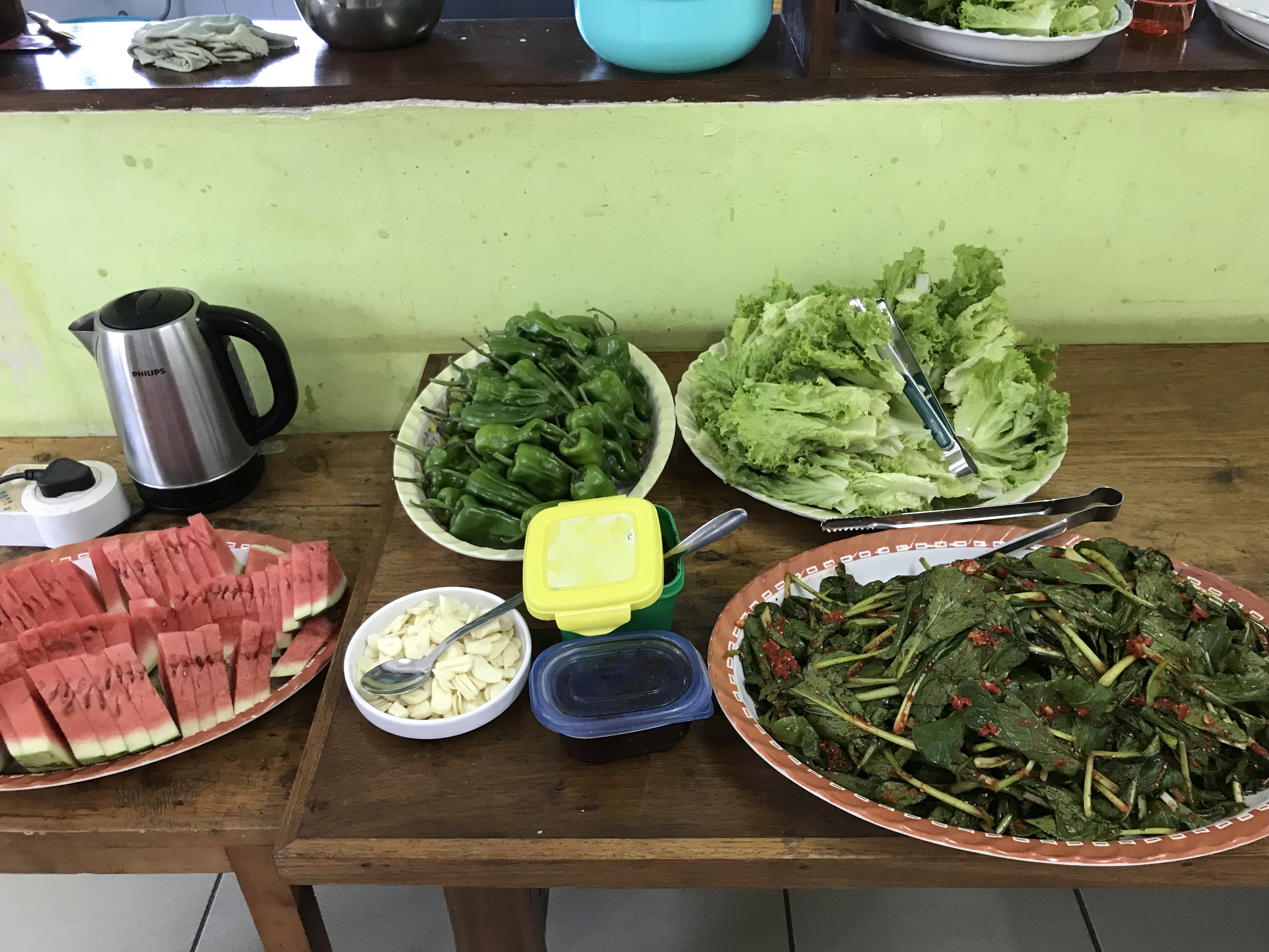 야유회 음식