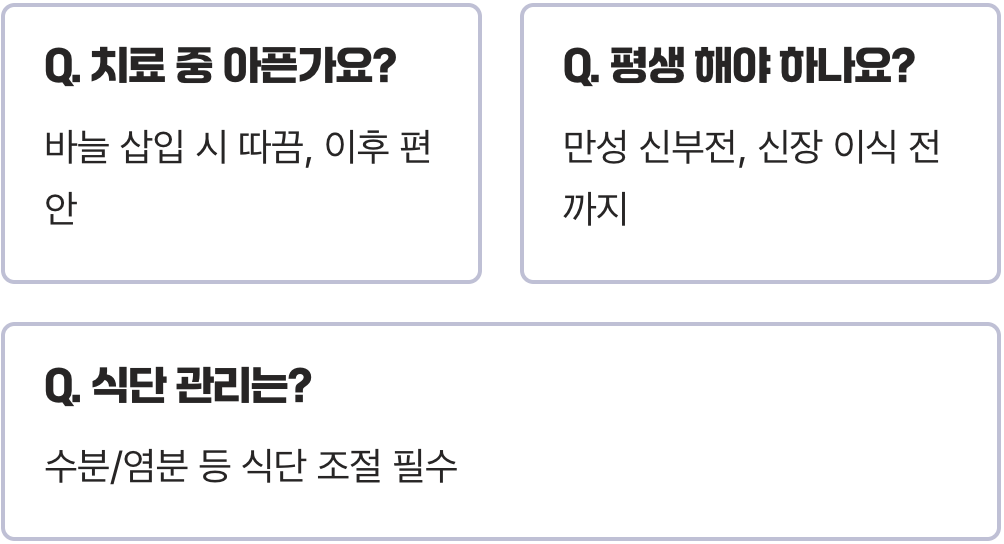 혈액투석 원리와 과정 총정리, 신장이 제 기능을 못할 때 피를 정화하는 방법