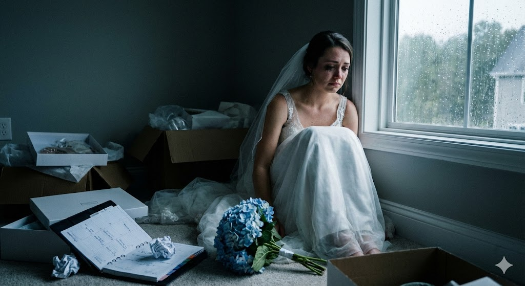 웨딩블루를 겪는 예비신부