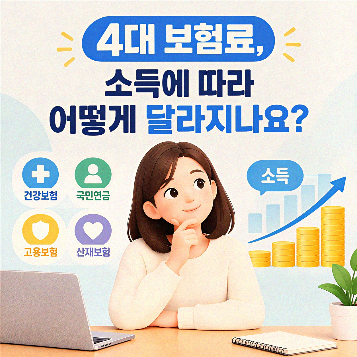 4대 보험 기준 달라지는 소득, 언제쯤일까
