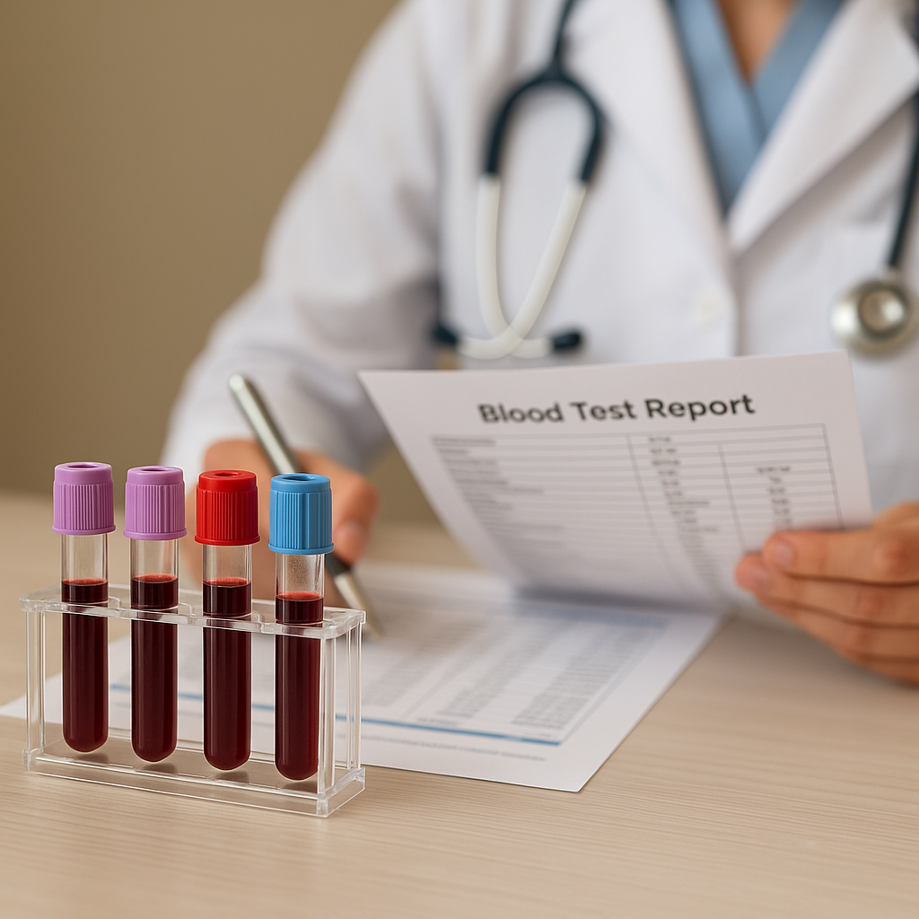 40대 건강검진 혈액검사 항목 결과지