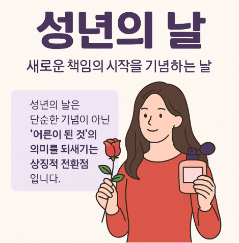 성년의 날 - 어른이 되는 날의 의미