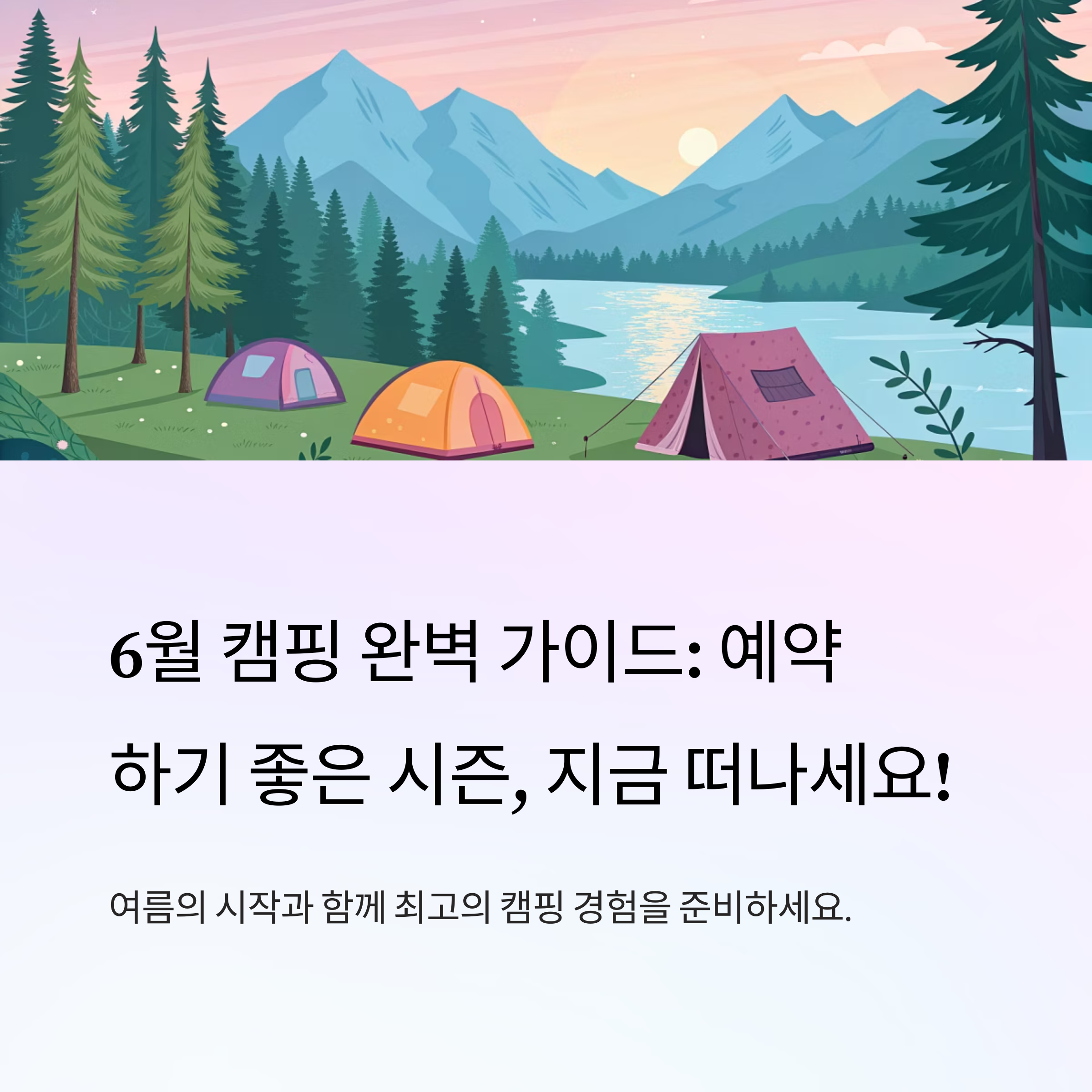 6월캠핑장