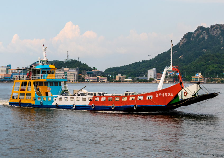 목포여객선터미널 달리도 장좌도 율도 외달도 운항 슬로아일랜드호 사진