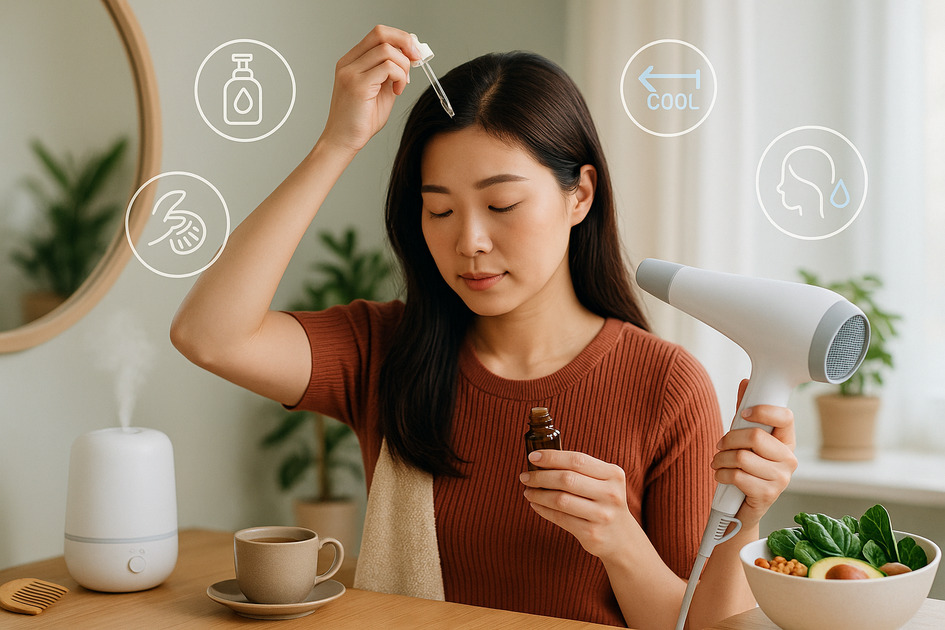 ํ์ ๊ธฐ ํ๋ชจ ์ฌํด์ง์ง ์๊ฒ ๊ด๋ฆฌํ๋ ์ฌ์ฑ์ ์ด๋ฏธ์ง