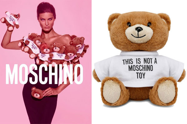 moschino teddy bear
