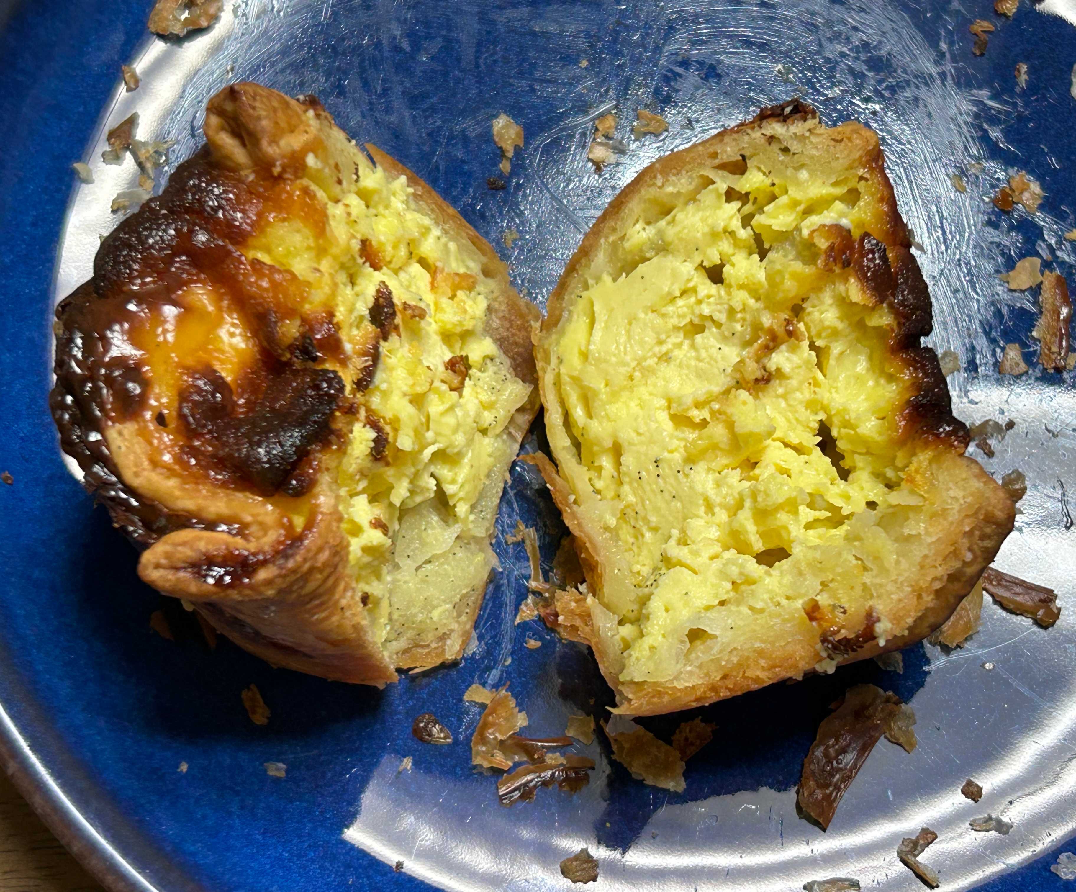 에그타르트 단면