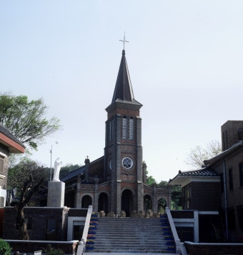 화산천주교회 사진