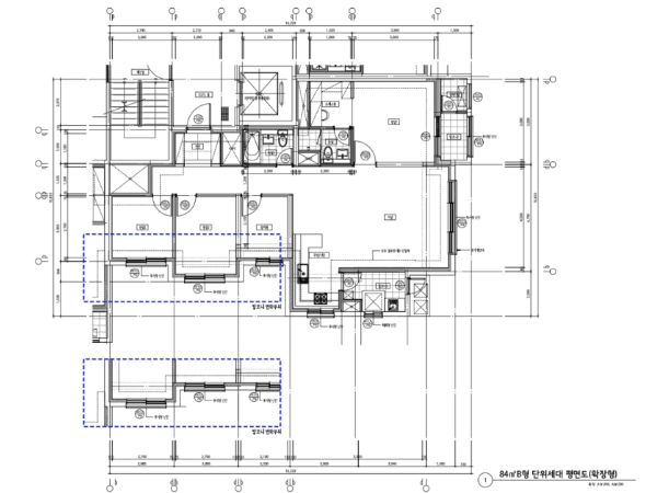 고척 힐스테이트 푸르지오(고척 4구역) 청약 평면도