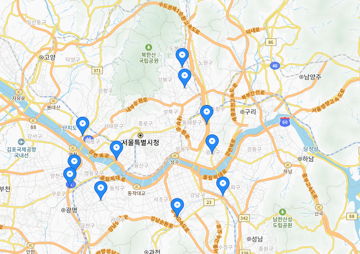 서울시 반려견 놀이터 장소