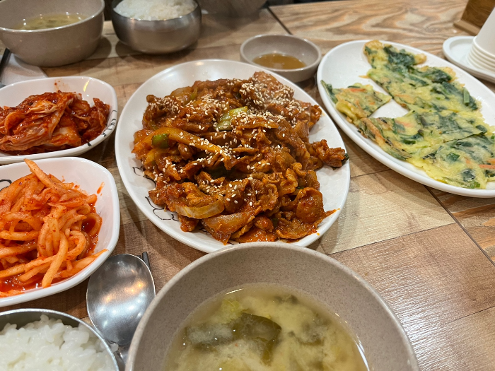 정원 제육볶음