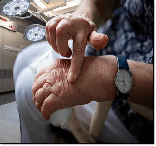 자가 면역질환 환자