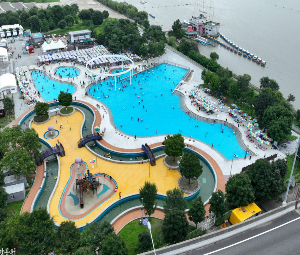 한강 수영장 야간 개장