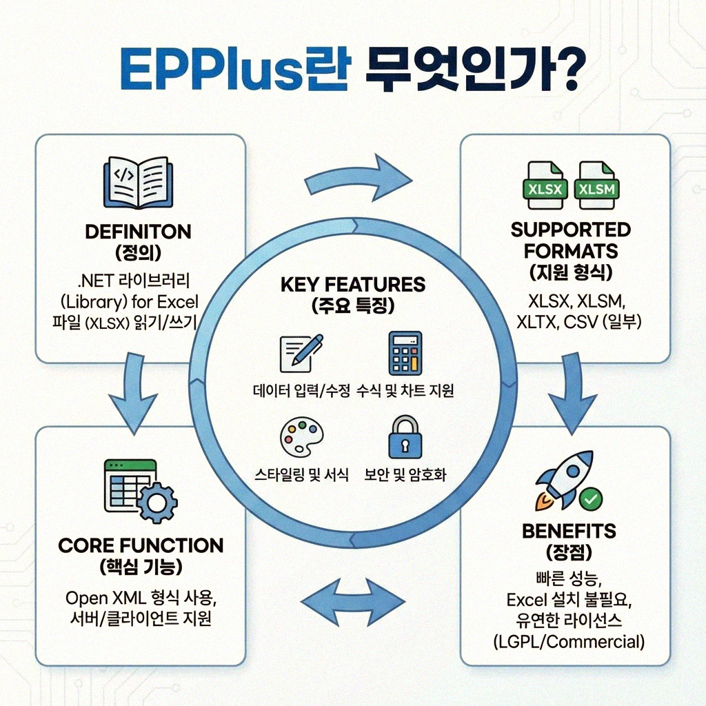 EPPlus 차트 자동 업데이트 코드 쉽고 빠르게