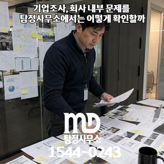 회사 기업 조사 탐정