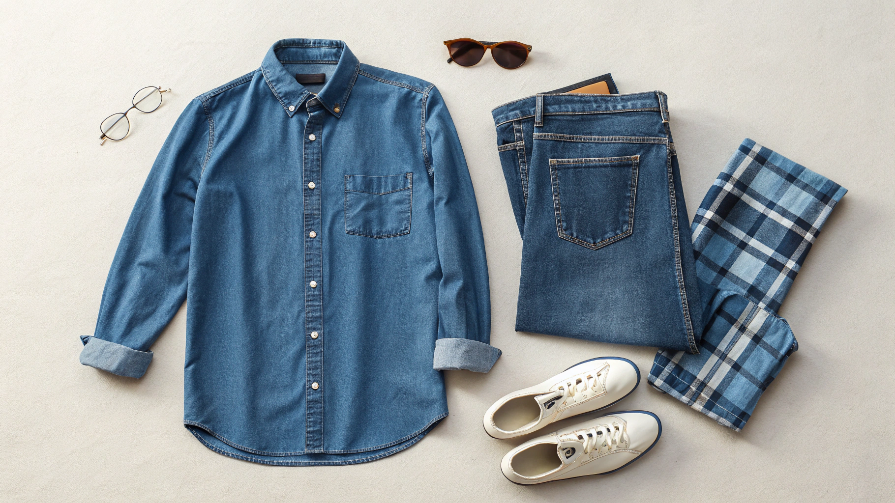 블루코어 스타일링 팁 – 회색빛 하루에 푸른 감성을 더하다