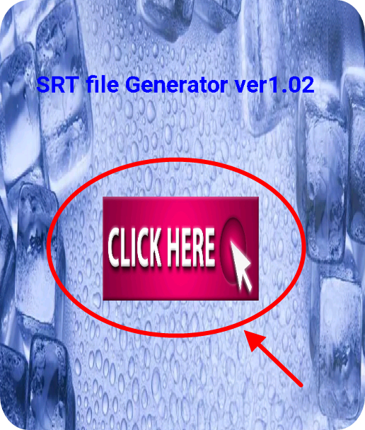 SRT file Generator